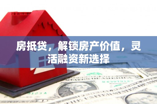 玛家房抵贷，解锁房产价值，灵活融资新选择