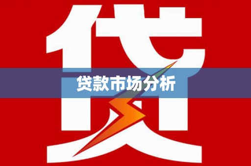 玛家贷款市场分析