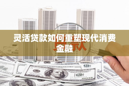 玛家灵活贷款如何重塑现代消费金融