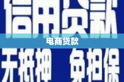 玛家电商贷款