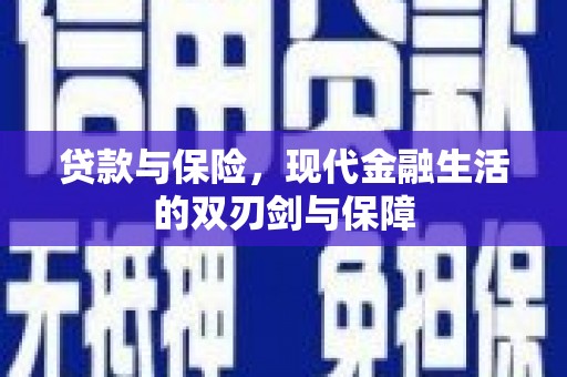 玛家贷款与保险，现代金融生活的双刃剑与保障