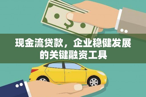 玛家现金流贷款，企业稳健发展的关键融资工具