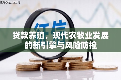 玛家贷款养殖，现代农牧业发展的新引擎与风险防控
