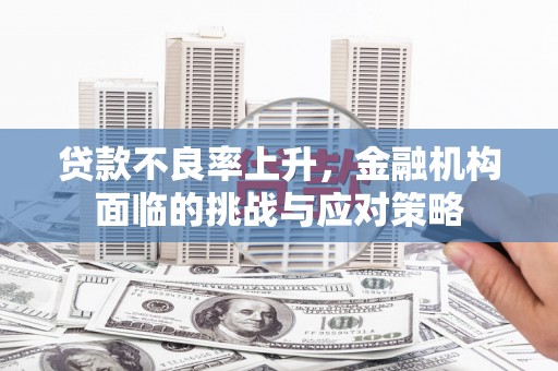 玛家贷款不良率上升，金融机构面临的挑战与应对策略