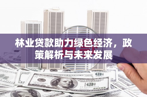 玛家林业贷款助力绿色经济，政策解析与未来发展