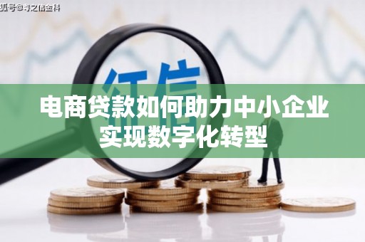 玛家电商贷款如何助力中小企业实现数字化转型