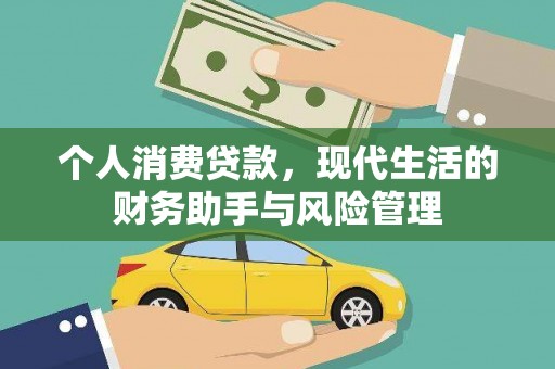 玛家个人消费贷款，现代生活的财务助手与风险管理