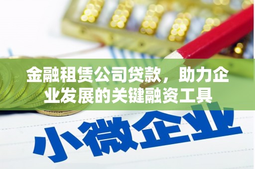 玛家金融租赁公司贷款，助力企业发展的关键融资工具