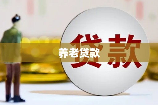 玛家养老贷款