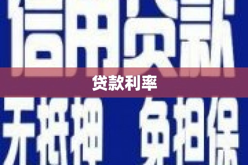 玛家贷款利率