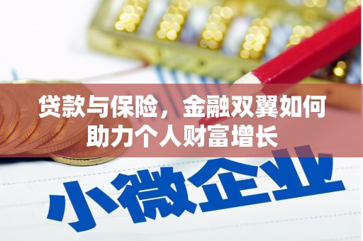 玛家贷款与保险，金融双翼如何助力个人财富增长