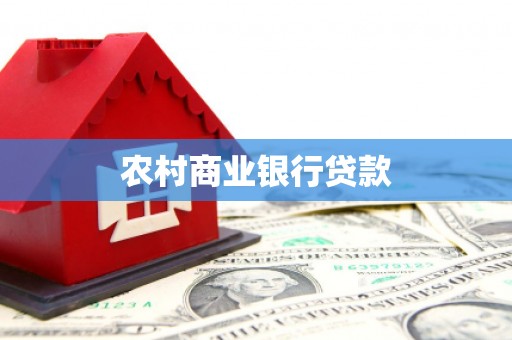 玛家农村商业银行贷款