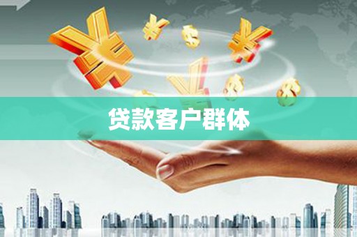 玛家贷款客户群体