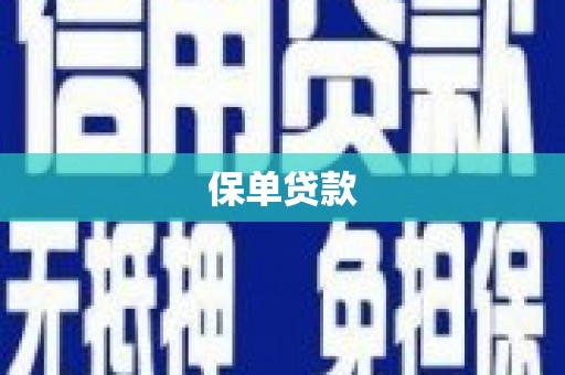 玛家保单贷款
