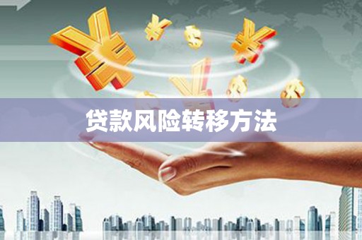 玛家贷款风险转移方法 玛家贷款风险转移方法