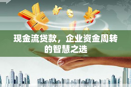 玛家现金流贷款，企业资金周转的智慧之选