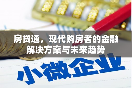 玛家房贷通，现代购房者的金融解决方案与未来趋势
