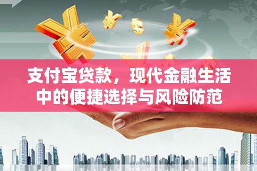 玛家支付宝贷款，现代金融生活中的便捷选择与风险防范
