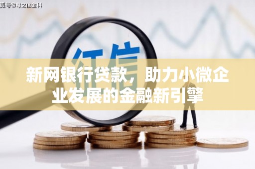 玛家新网银行贷款，助力小微企业发展的金融新引擎