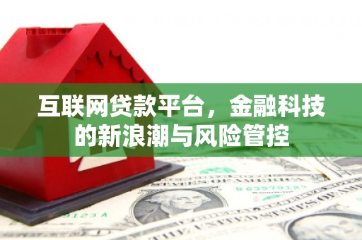 玛家互联网贷款平台，金融科技的新浪潮与风险管控