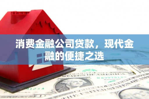 玛家消费金融公司贷款，现代金融的便捷之选