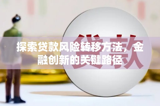 玛家探索贷款风险转移方法，金融创新的关键路径
