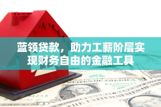 玛家蓝领贷款，助力工薪阶层实现财务自由的金融工具