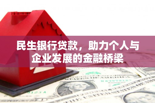 玛家民生银行贷款，助力个人与企业发展的金融桥梁