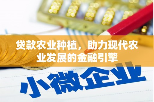 玛家贷款农业种植，助力现代农业发展的金融引擎
