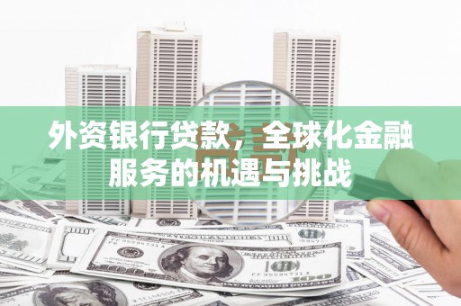 玛家外资银行贷款，全球化金融服务的机遇与挑战