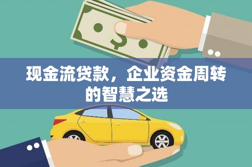 玛家现金流贷款，企业资金周转的智慧之选
