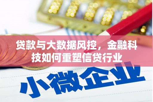 玛家贷款与大数据风控，金融科技如何重塑信贷行业