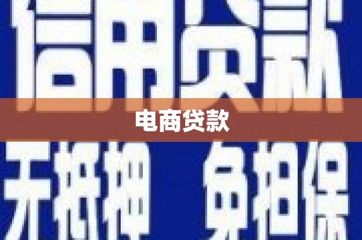 玛家电商贷款