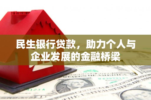 玛家民生银行贷款，助力个人与企业发展的金融桥梁