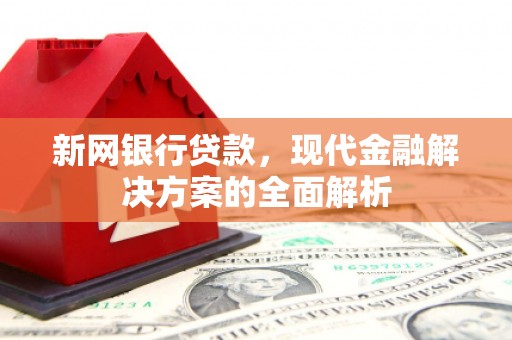 玛家新网银行贷款，现代金融解决方案的全面解析
