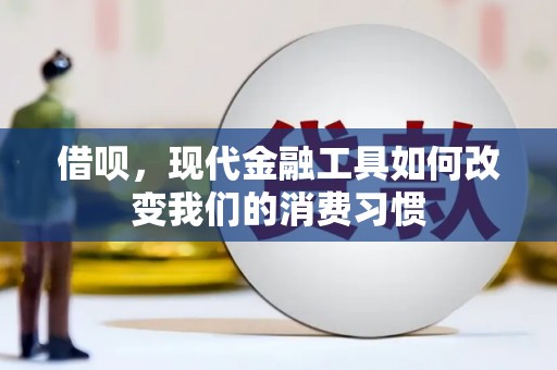 玛家借呗，现代金融工具如何改变我们的消费习惯