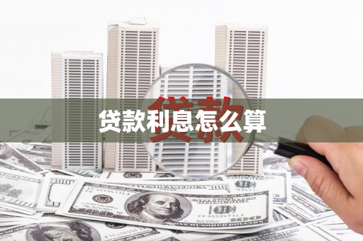 玛家贷款利息怎么算