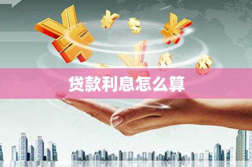 玛家贷款利息怎么算
