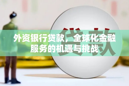 玛家外资银行贷款，全球化金融服务的机遇与挑战