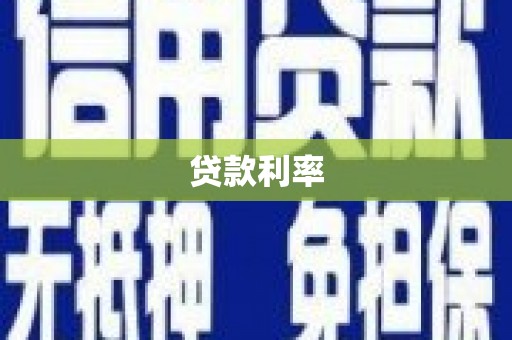 玛家贷款利率