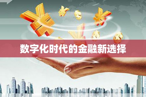 玛家数字化时代的金融新选择