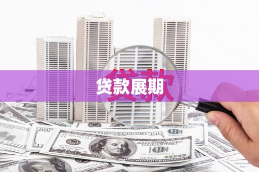 玛家贷款展期