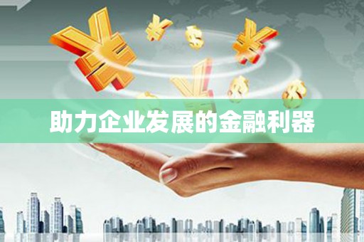 玛家助力企业发展的金融利器