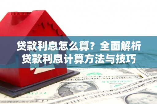 玛家贷款利息怎么算？全面解析贷款利息计算方法与技巧
