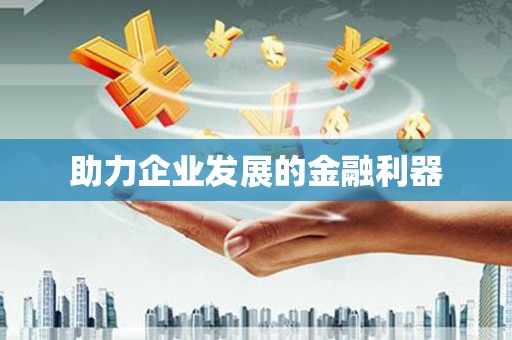 玛家助力企业发展的金融利器