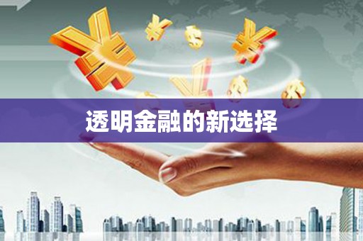 玛家透明金融的新选择